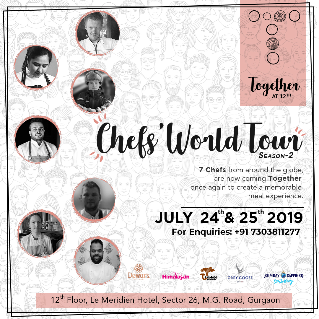 Together At 12th To Host 7 Internationally Renowned Chefs