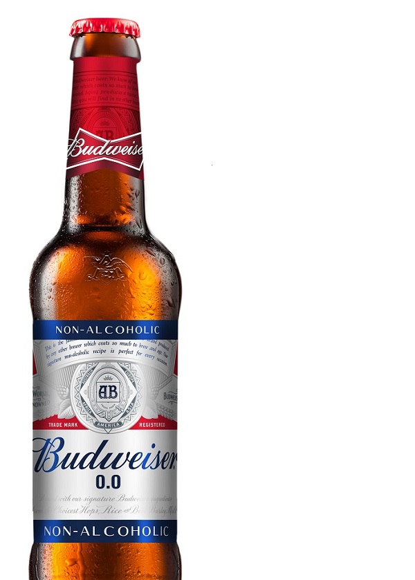 AB InBev Launches Budweiser 0.0; 0% Alcohol, 100% Budweiser