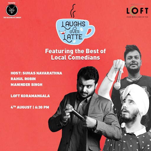 Rib Tickling Comedy this Weekend with Loft’s Laughs Over Latte